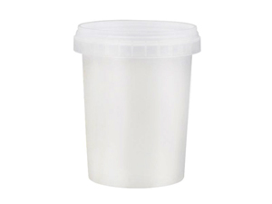 600ml Plastic IML Bucket with Lid, CX039D