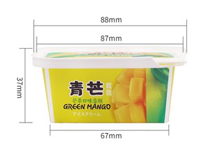 150ml IML Container with Lid, CX034
