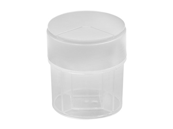 IML Round Container with Lid, Four Divisions, CX004B