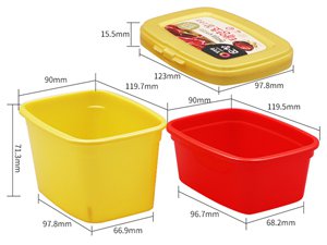 IML Plastic Food Container, CX107