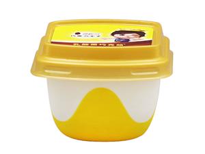 80ml IML Container with Lid, Square Two-color Cup, CX104