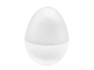 IML Plastic Egg-Shaped Container with Inner Cup, CX126