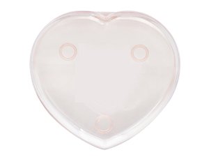 330ml IML Box with Lid, Heart Shape, CX049
