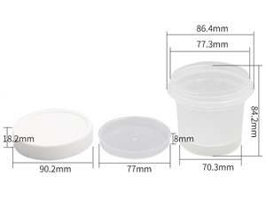 300ml IML Cup with Lid, CX074C