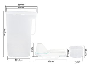 2600ml IML Water Jug, CX108B