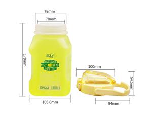 1500ml IML Plastic Water Bottle with Lid, CX134A 