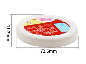 Ø72.6mm IML Round Cap, CX062