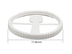 Ø71.86mm IML Plastic Round Lid, with Spoon, CX023