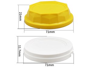 Ø71mm IML Round Cup Lid, CX013