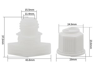 Screw On Spout, LW054